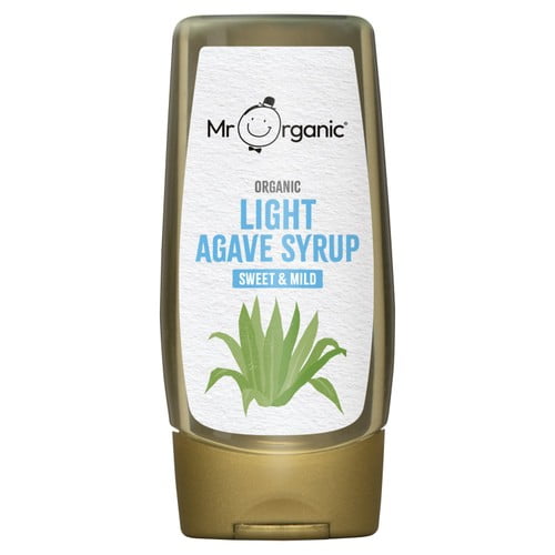 Mr Organic Light Agave Syrup 250ml, British Import (Pack of 2)