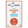 thumbnail image 1 of Mr Organic Red Lentil Protein Rice 250g, British Import (Pack of 3), 1 of 3