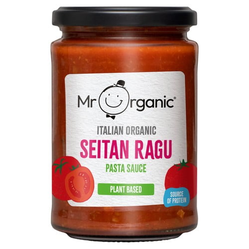 Mr Organic Seitan Ragu 350g, British Import (Pack of 2)