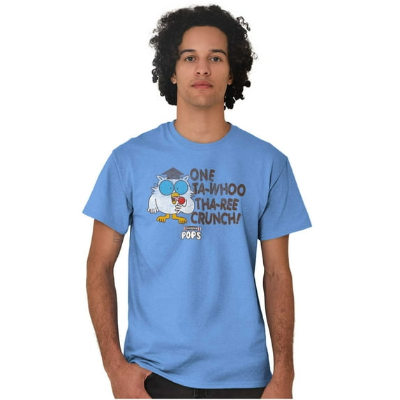 Mr Owl Tootsie Roll Pop Vintage Logo Men's Graphic T Shirt Tees Brisco Brands L