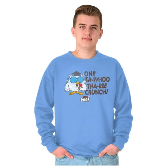 Mr Owl Tootsie Roll Pop Vintage Logo Sweatshirt for Men or Women Brisco Brands L