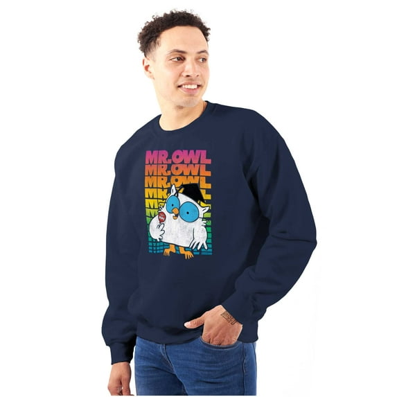 Mr Owl Vintage Retro Tootsie Pops Unisex Plus Size Sweatshirt Brisco Brands 3X