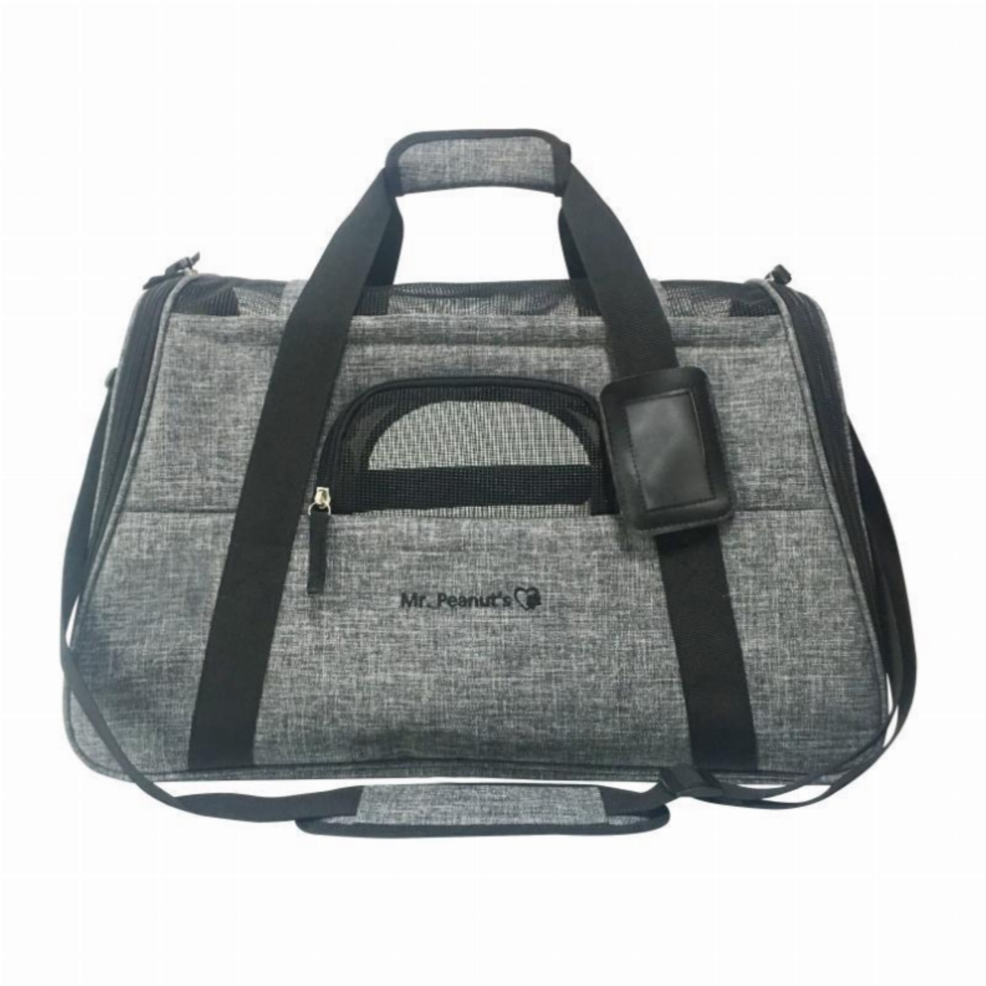Mr. Peanut's Airline Approved Pet Carrier, Tall Profile Soft Sided ...