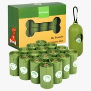 Mr. Peanut's XL Pooper Scooper Sized 13X11" BioDegradable Recycled Waste Bags - 160 Count