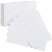 Mr. Pen 3in x 5in Lined Index Cards, White, 100 Cards