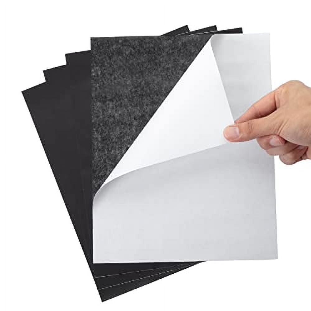  15 Pack Magnetic Sheets with Adhesive, 3.7 x 5.7