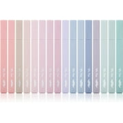 Mr. Pen- Aesthetic Highlighters, 16 pcs, Chisel Tip, Morandi Colors, No Bleed Bible Highlighter Pastel, Assorted Colors, Cute