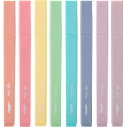 Mr. Pen- Aesthetic Highlighters, 8 pcs, Chisel Tip, Candy Colors, No Bleed Bible Highlighter Pastel