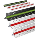 Mr. Pen- Architectural Scale Ruler, 12 Inch, 3 pcs, Engineering Scale ...