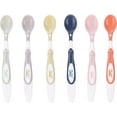 thumbnail image 1 of Mr. Pen- Baby Spoons, 6 Pack, Silicone Baby Spoon, Soft-Tip Baby Feeding Spoon, Infant Spoons, Feeding Spoons for Babies, Baby Food Spoon, Spoons for Baby, Toddler Spoons, 1 of 9