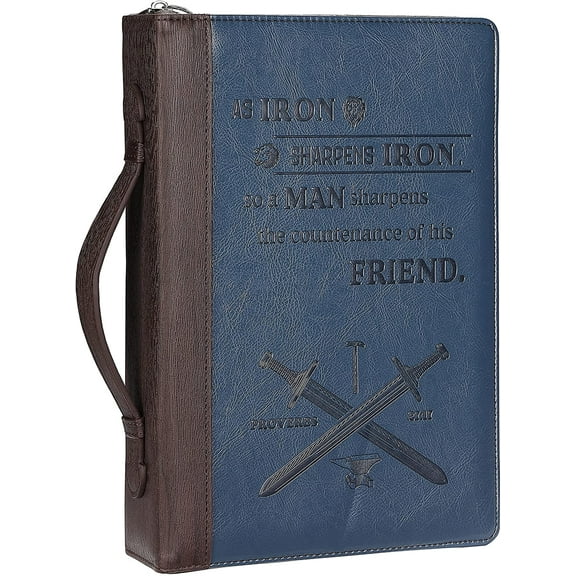Mr. Pen- Bible Cover, Faux Leather Bible Cover, Bible Cover for Men, Bible Case, Bible Bag, Bible Case for Men