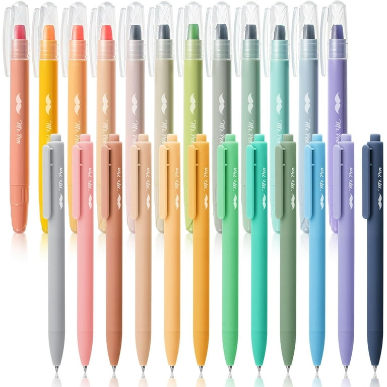 Pen- Bible Highlighters and Pens, 24 Pack, Gel Highlighters