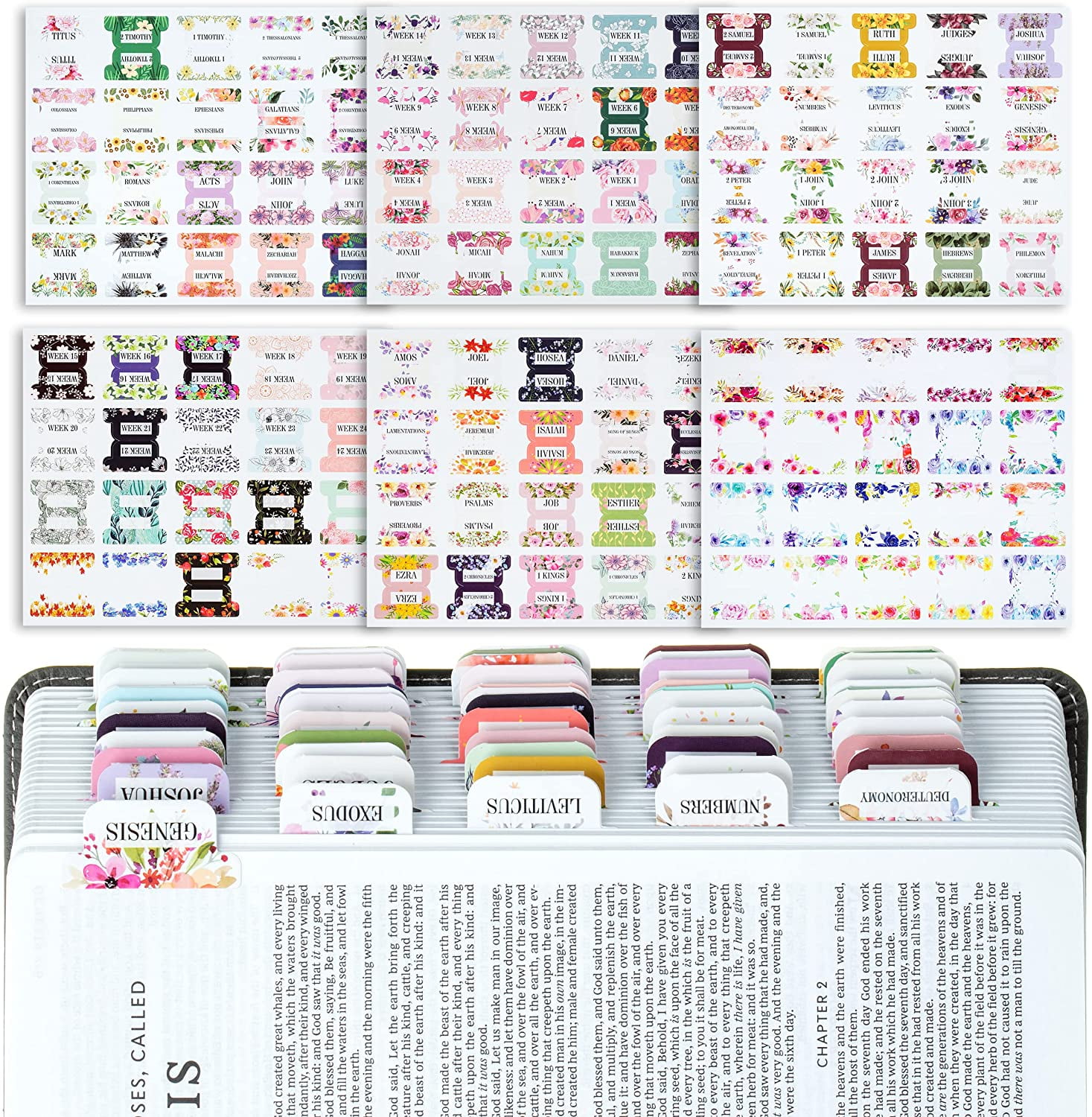 1520 pcs Tabs Tape, Sticky Long Page Markers Tabs, Book Tabs for Annotating  Books Aesthetic Office School Study Supplies 