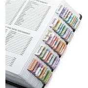Mr. Pen- Bible Tabs, 120 Tabs, Laminated Bible Tabs for Women and Men, Bible Tabs for Study Bible