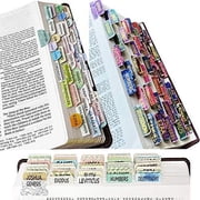 Mr. Pen- Bible Tabs, 3 Different Design, 222 Tabs, Bible Journaling Supplies
