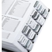 Mr. Pen- Bible Tabs, 75 Tabs, Gray Theme, Laminated Bible Tabs for Women and Men