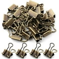 thumbnail image 1 of Mr. Pen- Binder Clips, Small Binder Clips, 50Pack, 0.75 in, Bronze, Small Clips, Paper Binder Clips, Binder Clips Small Size, Small Paper Clips, Office Clips, Micro Binder Clips, Mini Binder Clips, 1 of 9