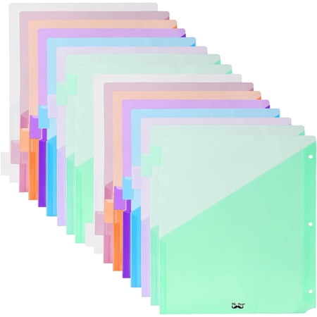 Mr. Pen- Binder Dividers with Pockets and Tabs, 16 Pack, Assorted Colors, Dividers for 3 Ring Binder with Pockets price history and forecast - Mr. Pen ZHDK016M338VQ