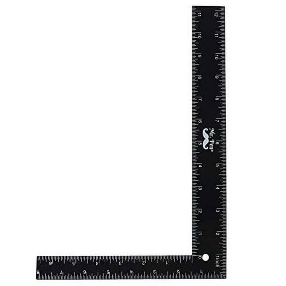 Mr. Pen- Carpenter Square, Framing Square, 8 inch x 12 inch, L Square Ruler, Framing Ruler
