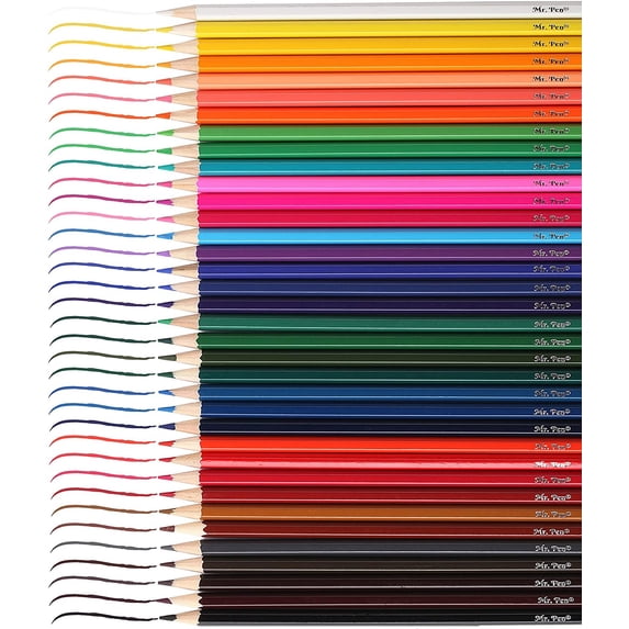 Mr. Pen- Colored Pencils, 36 Pack, Color Pencil Set, Color Pencils, Map Pencils, Colored Pencils for Adults, Colored Pencils for Kids, Colored Pencils for Adult Coloring, Coloring Pencils for Adults