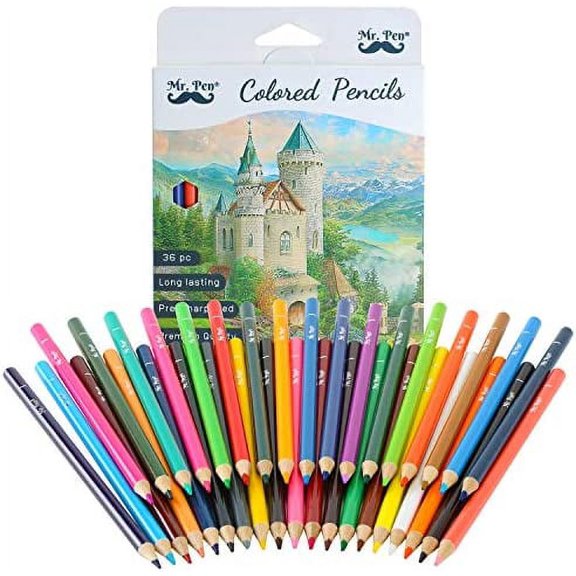 Mr. Pen Colored Pencils (36 Pack)