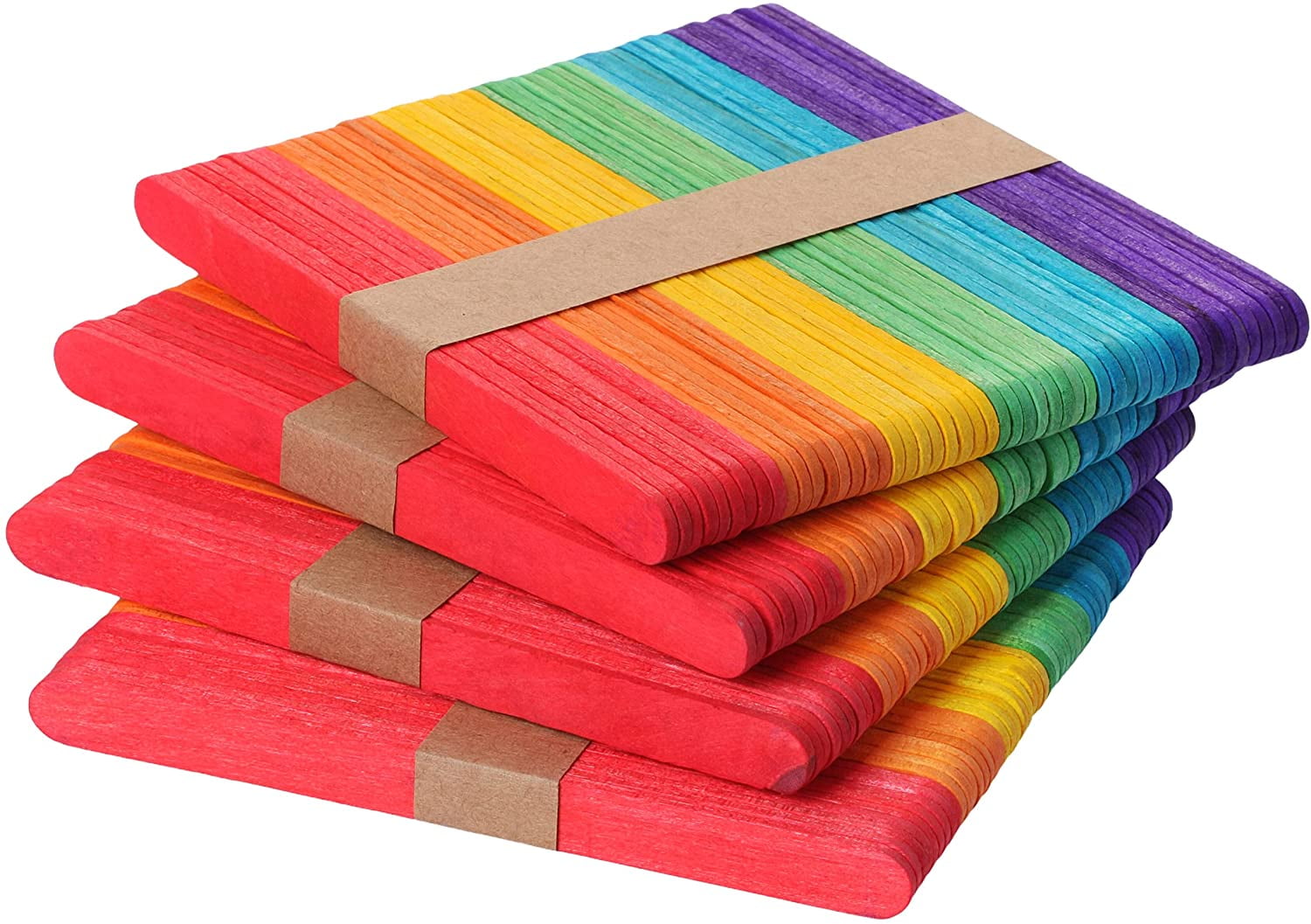 Colored Popsicle Craft Sticks (150 Pack) – Merry Pin