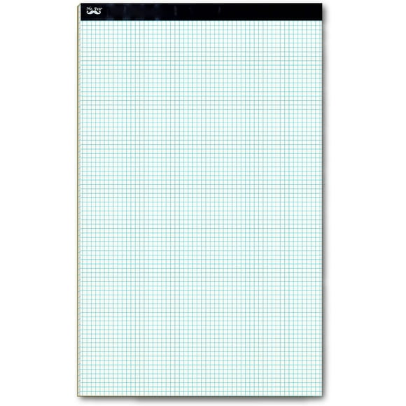 Mr. Pen- Engineering Paper Pad, Graph Paper, 5x5 (5 Squares per inch), 17"x11", 22 Sheets, Engineering Pad