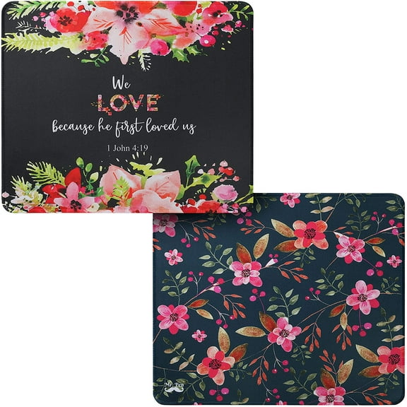 Mr. Pen- Floral Mouse Pad, 2 Pcs, Mouse Pad, Cute Mouse Pad