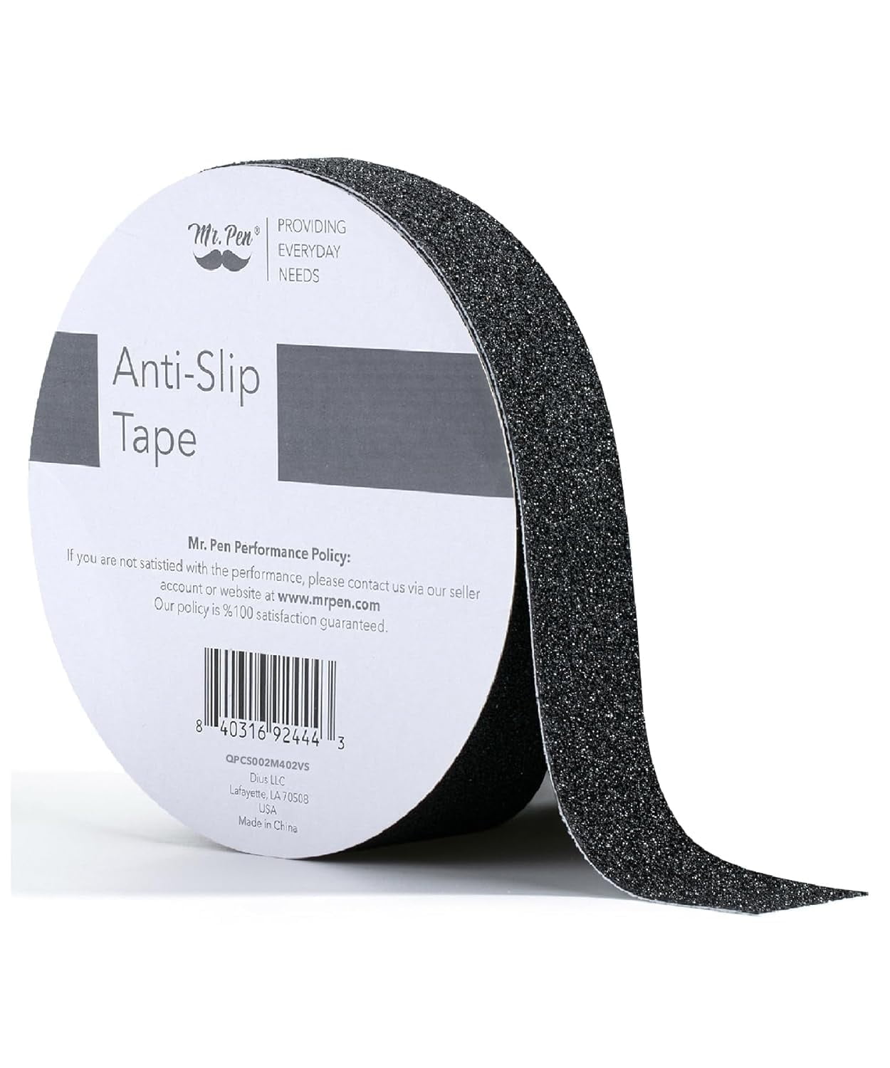 Mr. Pen- Grip Tape, 1 Inch, 20 Feet, Anti Slip Tape, Non Skid Tape, Black Grip Tape for Stairs, Non Slip Tape