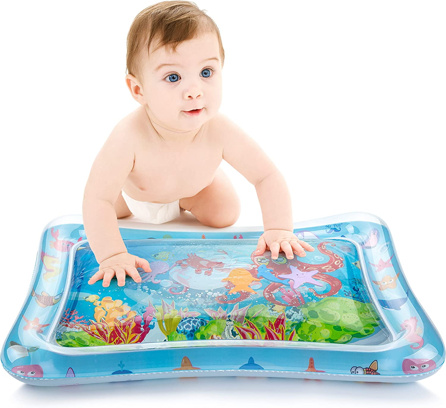 Mr. Pen Inflatable Tummy Time Water Mat, Water Mat for Babies