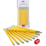 Mr. Pen- Jumbo Pencils, 10 Pencils and 1 Sharpener, Big Pencil, Fat Pencils, Jumbo Pencils for Preschoolers