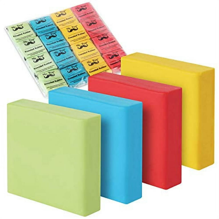 Soft Kneadable Artist Erasers 5 Pack for Pencil and Charcoal Correction Art  Supply, Stationery 