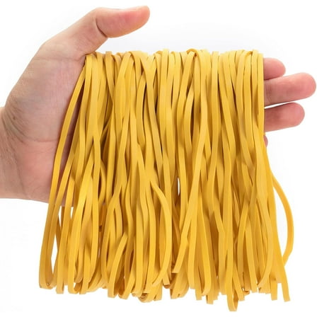 Mr. Pen- Large Rubber Bands, 100 Pack, Yellow, Big Rubber Bands