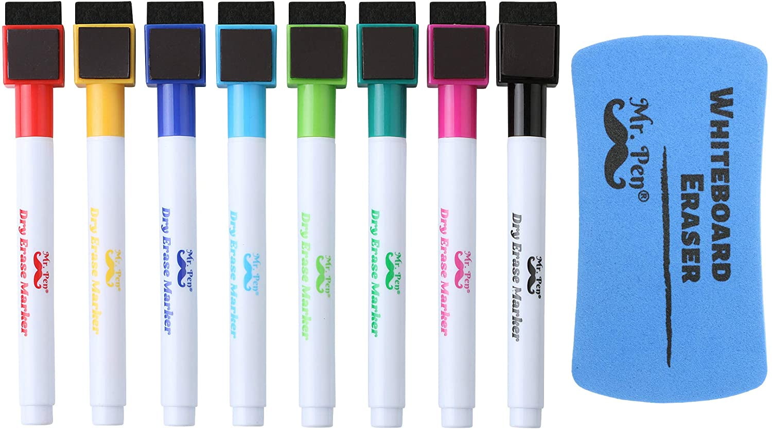 Buy LifeKrafts Dry Erase Marker Pens (Set of 8) with 2 Erasers Online at  Best Prices in India - JioMart.
