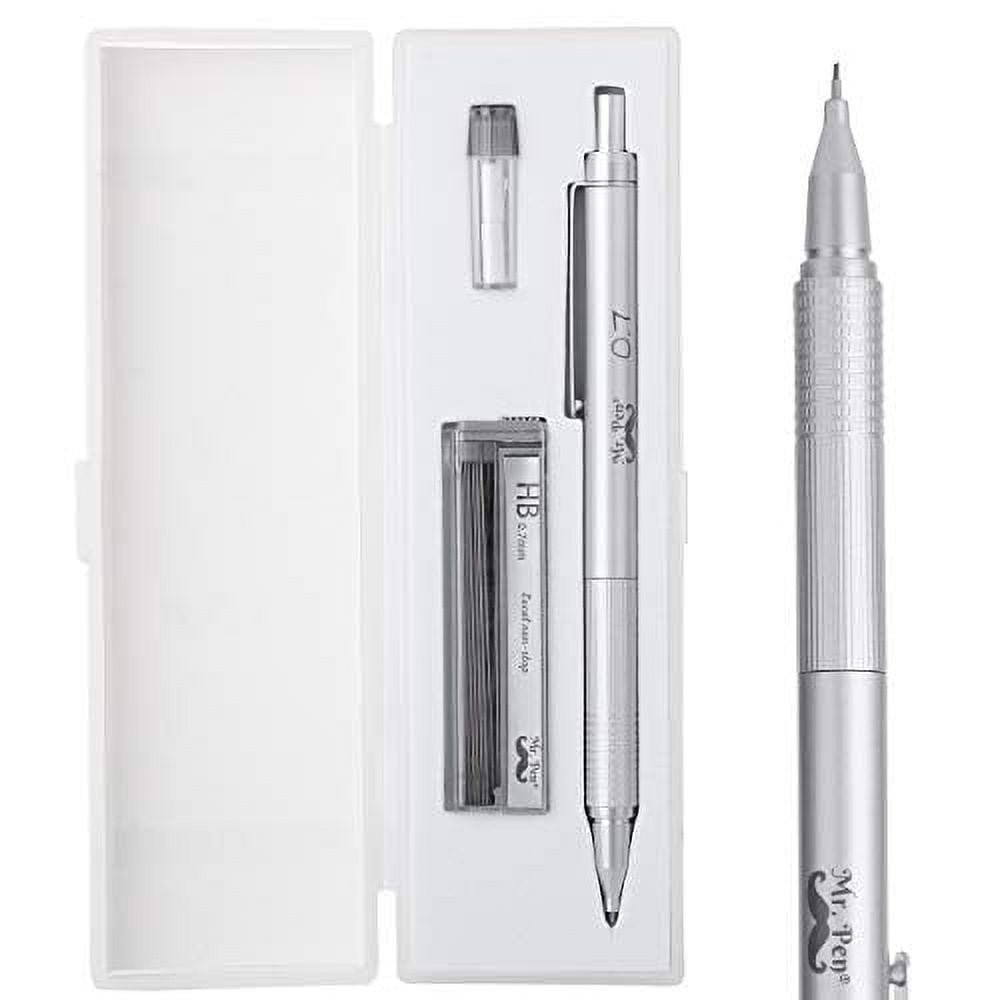 Mr. Pen- Mechanical Pencils 0.7, Metal Mechanical Pencils, Drawing  Mechanical Pencils, Gray Mechanical Pencils for Artists