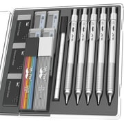 Mr. Pen- Metal Mechanical Pencil Set, 5 Sizes, 0.3, 0.5, 0.7, 0.9, 2mm, Mechanical Pencils, Sketching Pencils, Drafting Pencil
