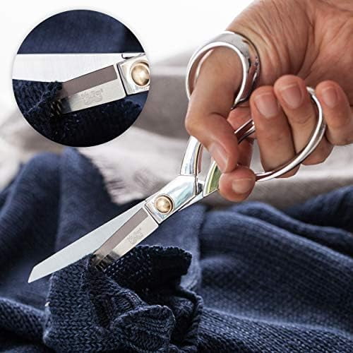 Mr. Pen Metal Scissors, 8 Inch, Carbon Steel, Heavy Duty Sewing & Fabric Scissors, Tailor Shears