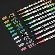 Mr. Pen- Metallic Markers, Metallic Paint Pens, 10 Pack, Colorful, Metallic Permanent Markers