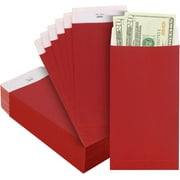 Mr. Pen- Money Envelopes for Cash, 100 Pack, 6.5" x 3.5", Red Cash Envelopes, 100 Envelopes Money Saving Challenge, Money Saving Envelopes
