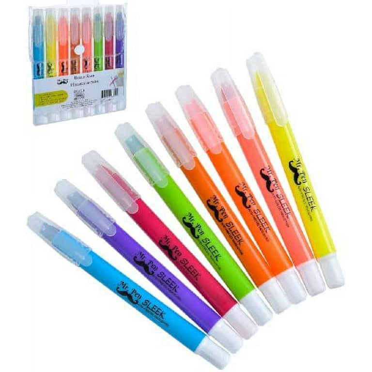 Mr. Pen- Gel Highlighters, Bible Highlighter, Pack of 8, Yellow  Highlighters, Dry Highlighter 