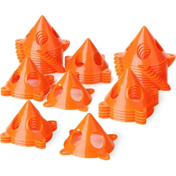 Mr. Pen- Painters Pyramid Stands, 40 Pack, Orange, Canvas Holder Stand