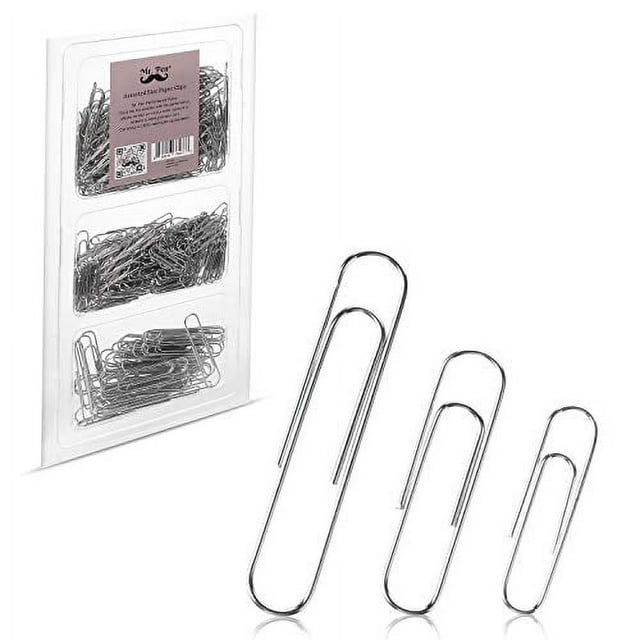 Mr. Pen Paper Clips, 450 Pack, Silver, Paper Clips Assorted Sizes