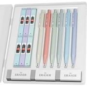 Mr. Pen- Pastel Mechanical Pencil Set with Lead Refills & Erasers, 6 Pack, 2 Sizes, 0.5 & 0.7mm, Aesthetic Mechanical Pencils Set