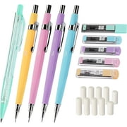 Mr. Pen- Pastel Mechanical Pencil Set with Lead and Eraser Refills, 5 Sizes, 0.3, 0.5, 0.7, 0.9, 2mm