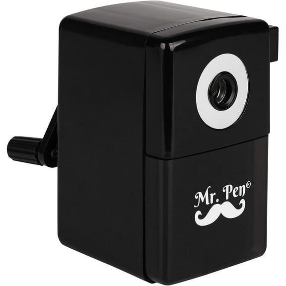 Mr. Pen- Pencil Sharpener, Sharpener, Manual Pencil Sharpener, Heavy Duty, Pencil Sharpener for Colored Pencils, Pencil Sharpener Manual