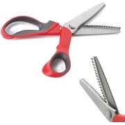 Mr. Pen- Pinking Shears, Zig Zag Scissors, Pinking Shears for Fabric, Decorative Edge Scissors, Pinking Scissors, Scissors with Designs, Jagged Edge Scissors, Sewing Pinking Shears, Crimping Scissors
