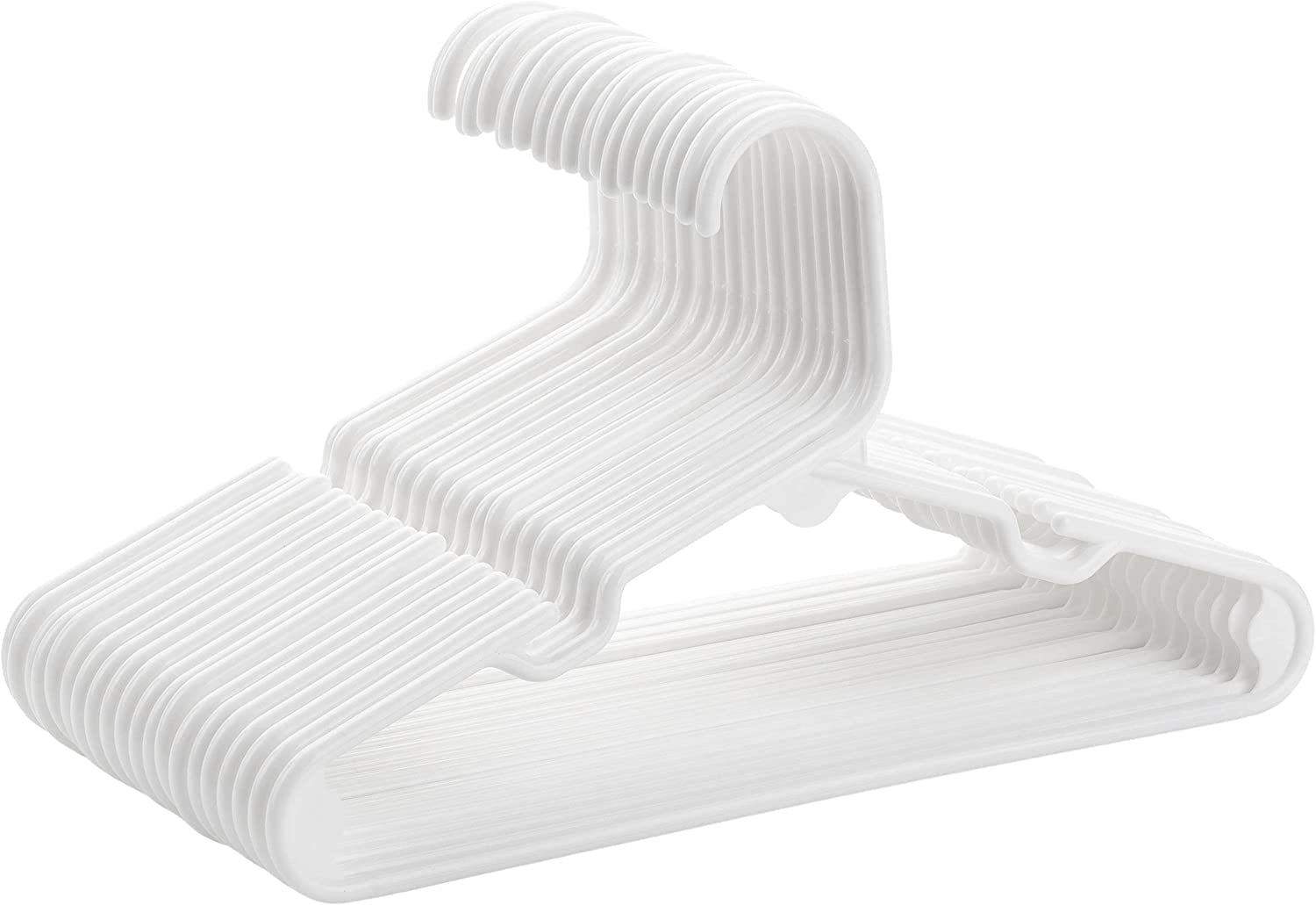 Mr. Pen Plastic Kids Hanger, 20 Pack, White, Baby Hangers, Baby