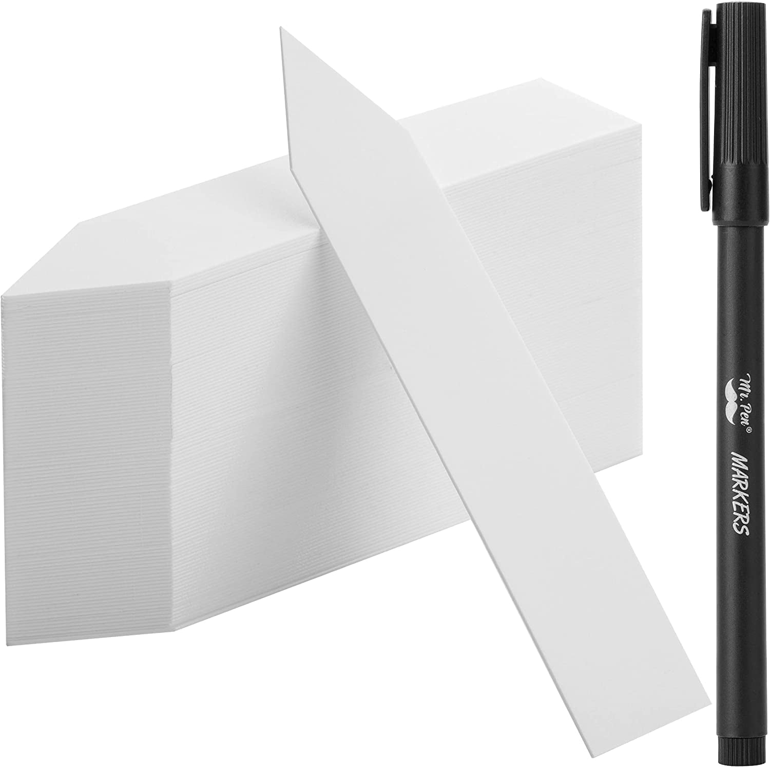Hapinest 30 Pack White Etal Garden Arker Plant Labels With Black - View #4