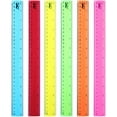 thumbnail image 1 of Mr. Pen Plastic Ruler Transparent, 12", 6 Pack, 1 of 8