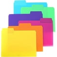 thumbnail image 1 of Mr. Pen- Poly File Folders, 1/3 Cut Tab, 6 Pack, Assorted Colors, 1 of 9